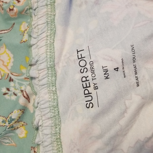 Torrid Sweatheart Ruched Babydoll Sleeveless Top In Hemlock Greet Size 4x - Picture 12 of 14